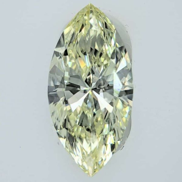 0.94 ct. Yellow Color VS1 Clarity  Cut Marquise Diamond 1