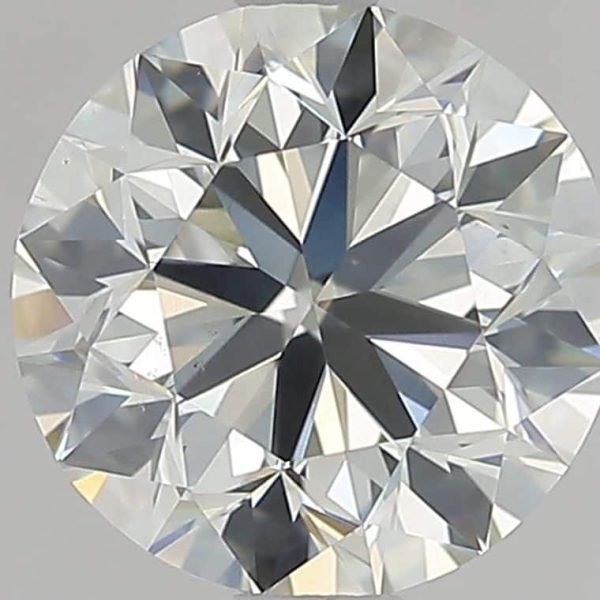 1.50 ct. Yellow Color SI1 Clarity Very Good Cut Round Diamond 1
